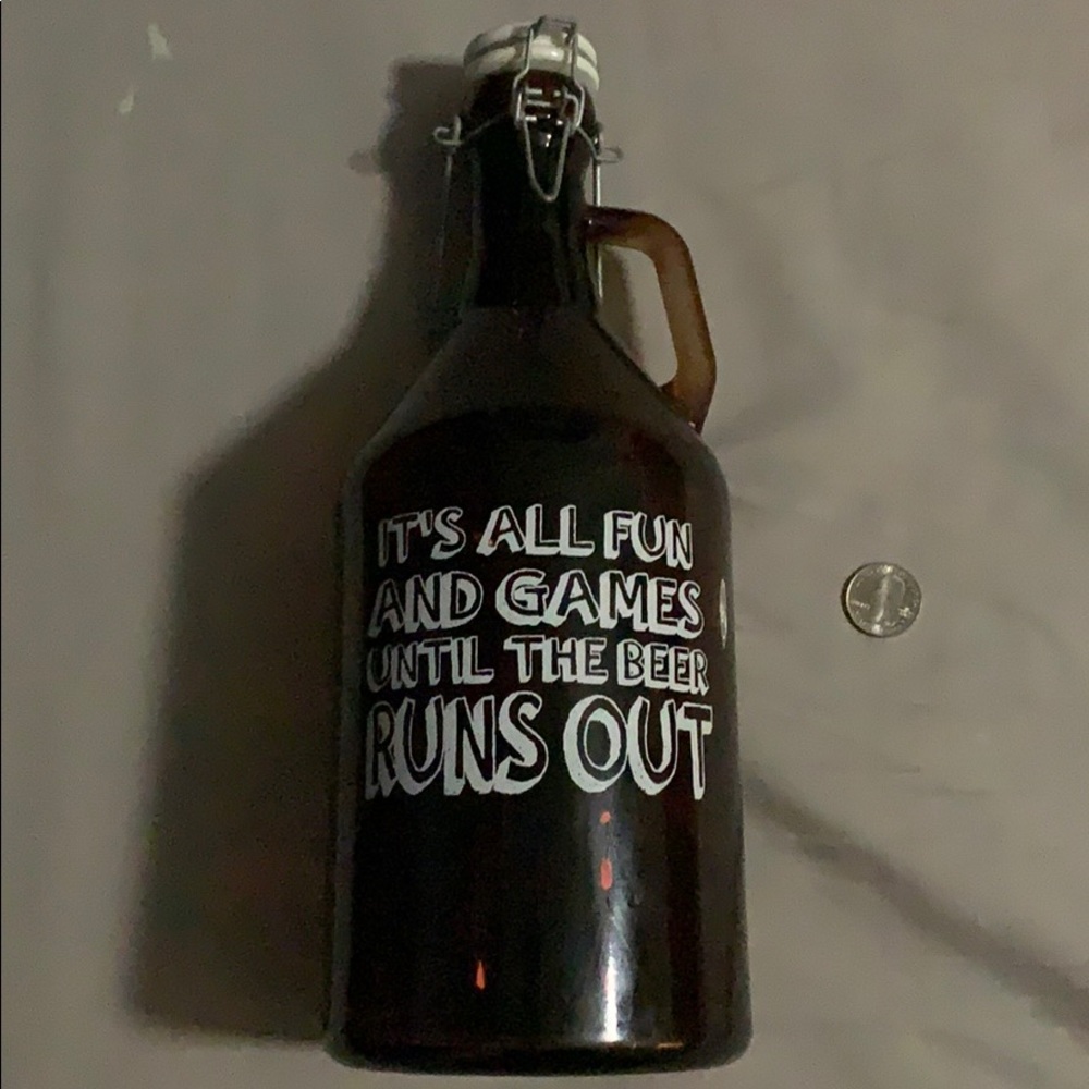 Glass Beer Growler